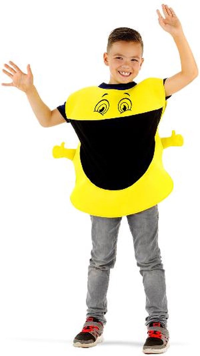 Folat - Mister Emoticon Kostuum - Kindermaat 116-134