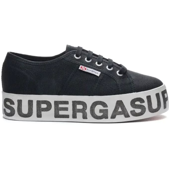 Damestrainers Superga 2790 - Cotw Glitter Lettering