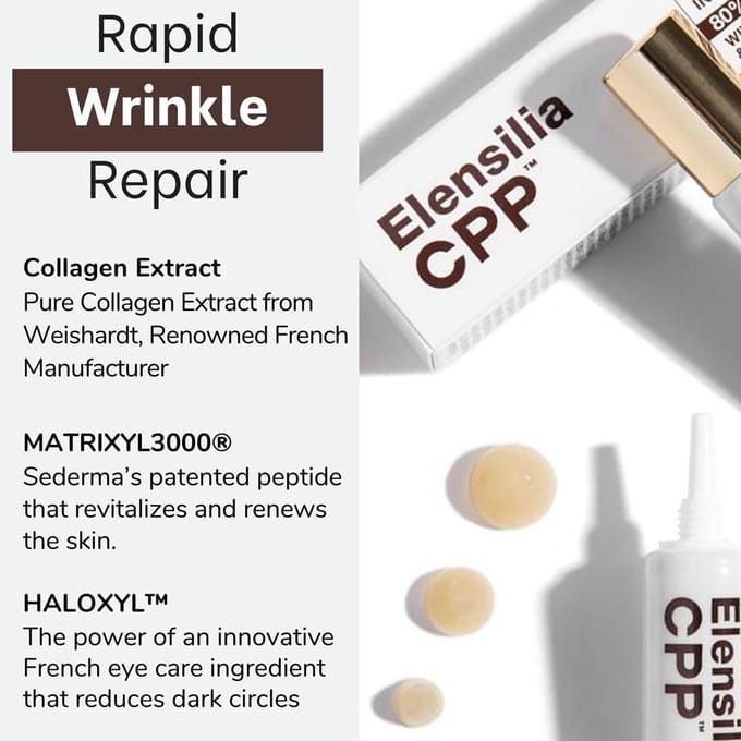 ELENSILIA CPP Collageen Intensieve Oogcrème 20g 20g white