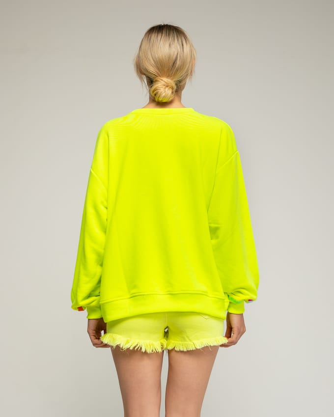 Sweatshirt "glimlach