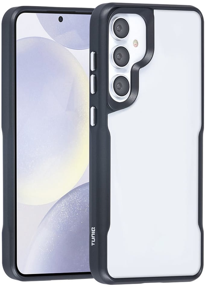 TUNIQ Back cover - Galaxy S24 Plus - Zwart - Slank en schokabsorberend design