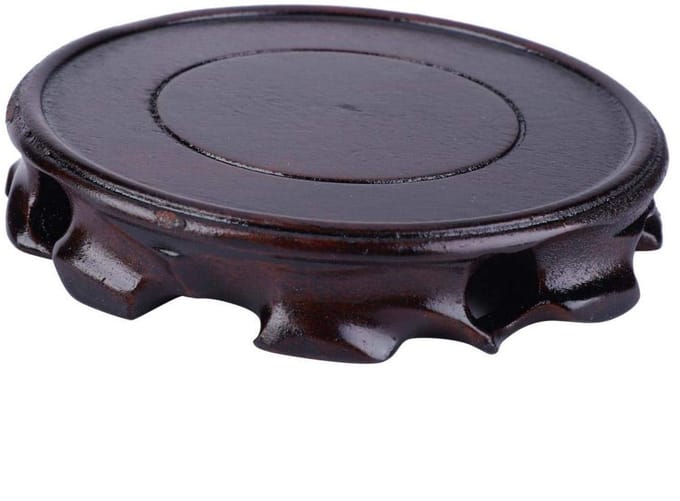 Dailygoods- Display Stand Houten Basis - Display Standaard - Decoratie - Praktisch - Cadeau - Binnendiameter 11 cm - Decoratiebasis