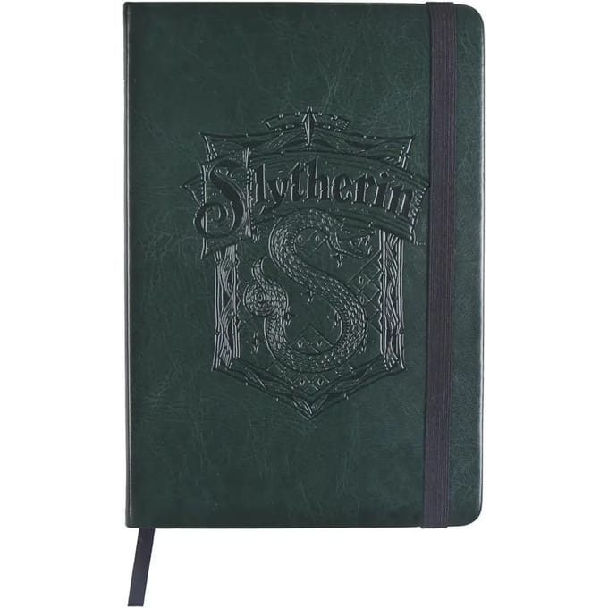 Harry Potter Slytherin - Premium Notizbuch Unisex Notebook - donkergroen - Standard