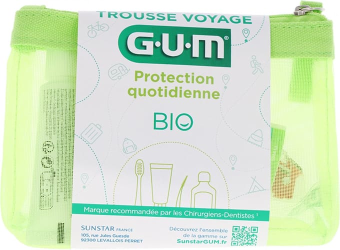 GUM Organic Dagelijkse Bescherming Reisset