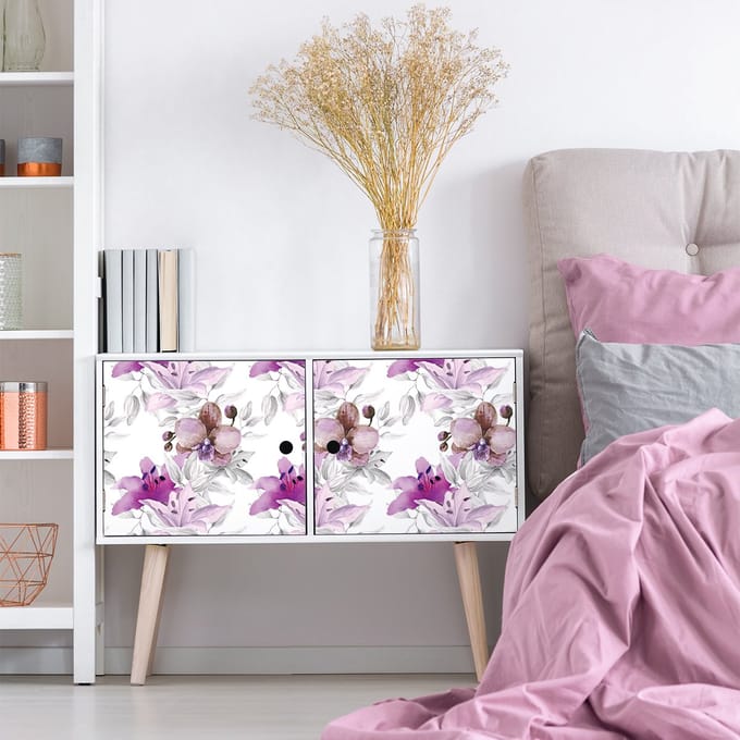 Sticker met tropisch meubelmotief, ragonko, 40 x 60 cm