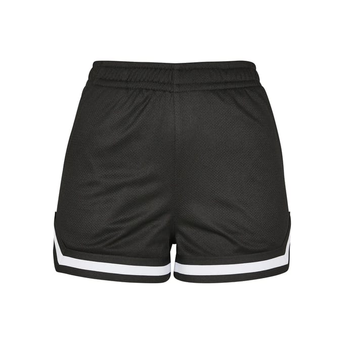 Urban Classics - Stripes Mesh Korte broek - 3XL - Zwart