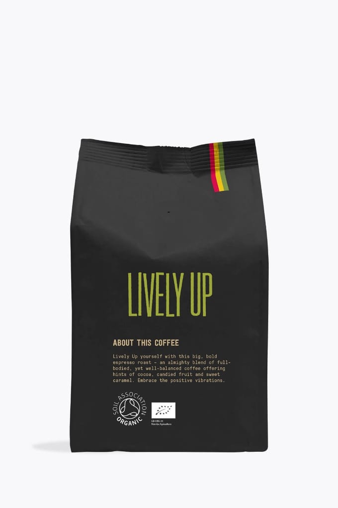 Marley Coffee Lively Up! espresso gebrand bio 227g