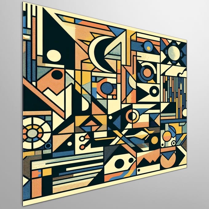 Kunstprint | Wanddecoratie | Dibond | 60 × 60 cm