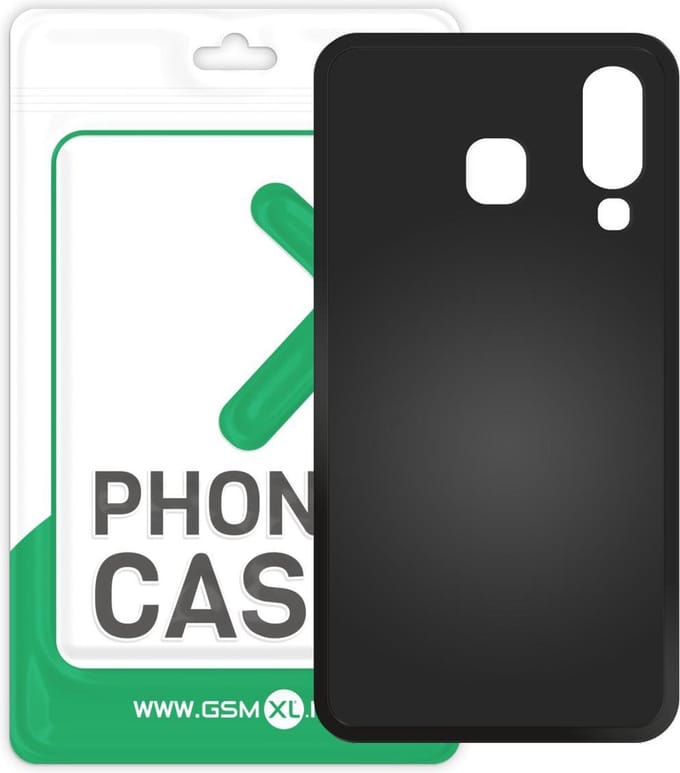 Samsung Galaxy A40 - Telefoonhoes - Matzwart - Backcover