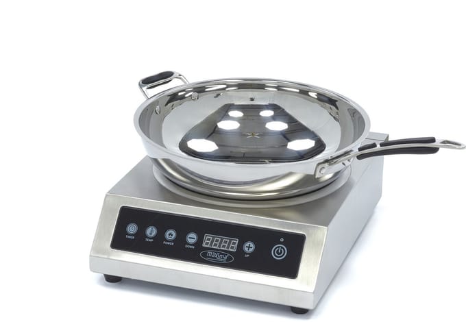 Wokbrander - Ø 26 cm - 3500W - Inductie