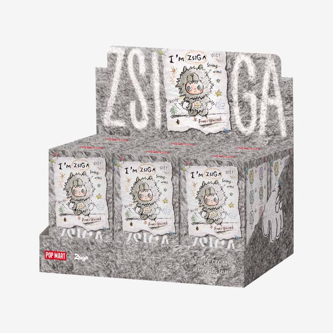 POP MART ZSIGA Ik ben Zsiga Serie - Vinyl Pluche Hanger Blind Box