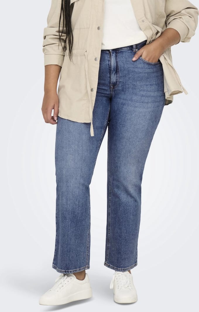 ONLY Carmakoma Regular fit CAREVERLY Mid waist Bootcut fit Jeans
