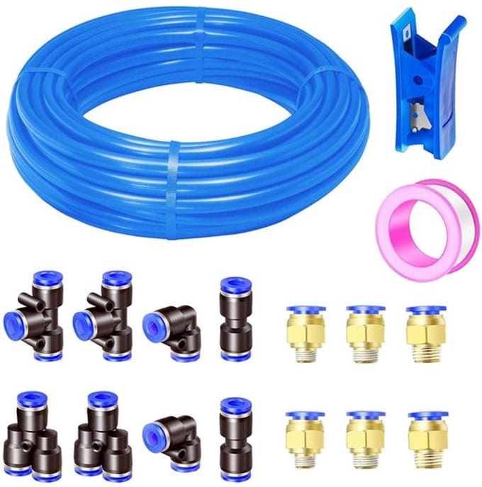 Dailygoods- Bandslang 10 m - Polyurethaan - Buitendiameter 10 mm - 14