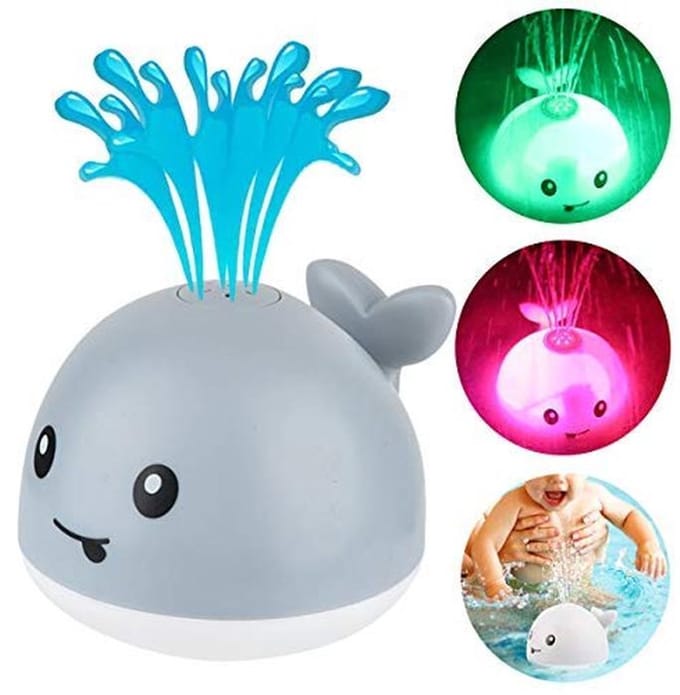 Verlicht Bad Speelgoed voor Baby's - Walvis Water Sprayer