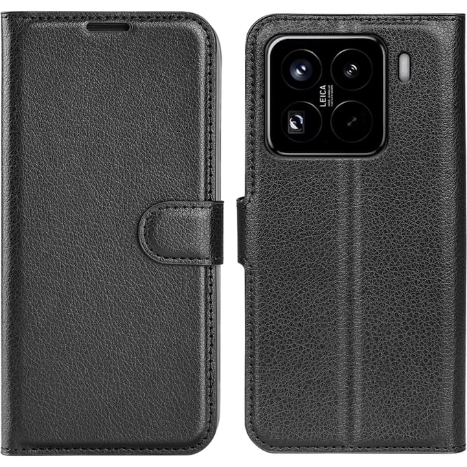 Mocaa Xiaomi 15 Pro Slim-Fit Book Case Zwart