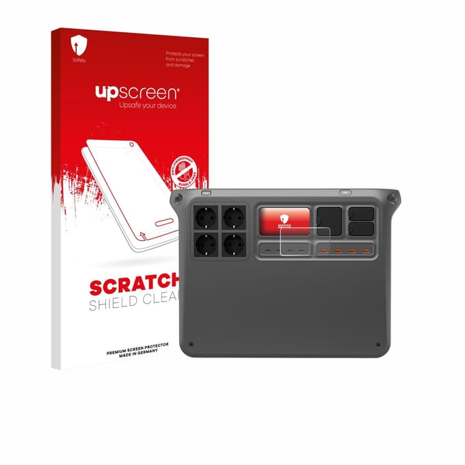 upscreen - Screenprotector voor DJI Power 2000 - Folie Beschermfolie transparant