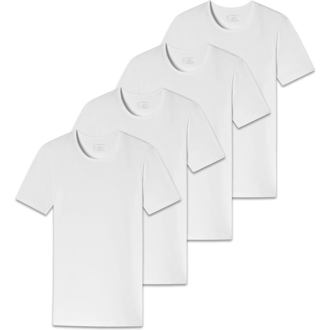 SCHIESSER T-shirt 2PACK T-shirt Verpakking van 4