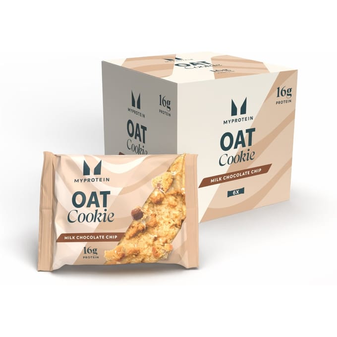 Baked Protein Cookie - 6 x 65g - Milk Chocolate Chip (Oat)