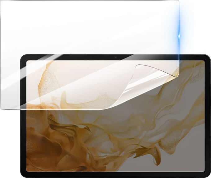 3mk, Geschikt voor Samsung Galaxy Tab S8, Schokbestendige Hydrogel Screenprotector, Transparant