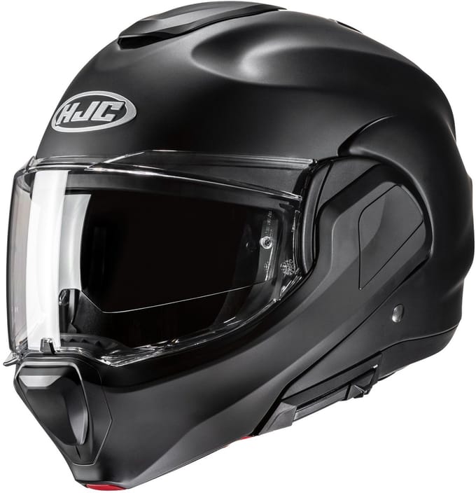 HJC F100 Solid Zwart Systeemhelm - Helm