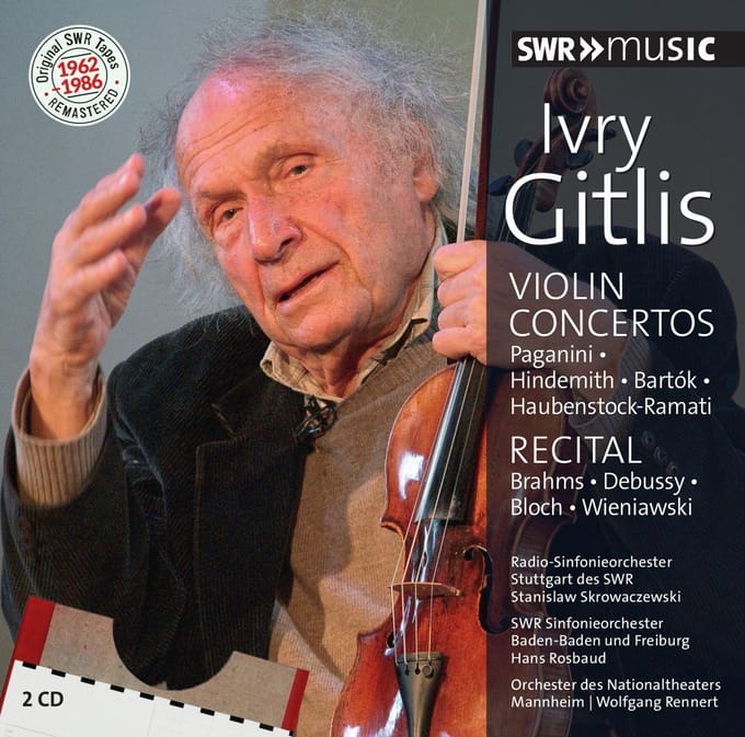 Ivry Gitlis - Violin Concertos | Recital (2 CD) (Remastered)