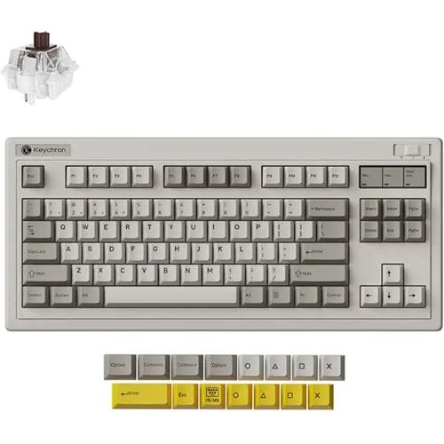 Keychron R3 Retro brown toetsenbord