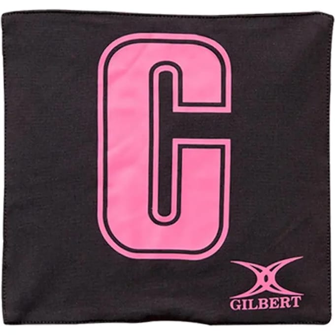 Gilbert Netball Patch Pro Bibs - One Size - Zwart / Roze
