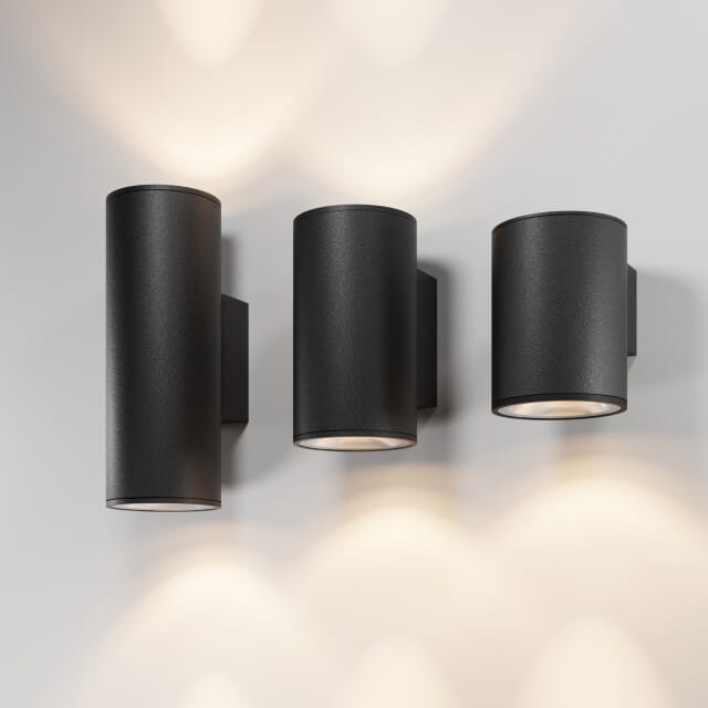 Maytoni Outdoor wandlamp shim grafiet