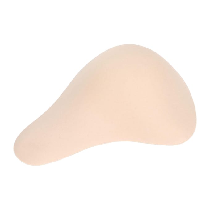 Concaaf BH-kussen Verlengd Type Ademend Lichtgewicht Comfortabel BH-vulling Inlegkussen L beige