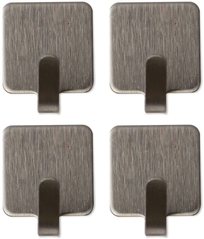 Zelfklevende RVS Haken 20x20mm 6x
