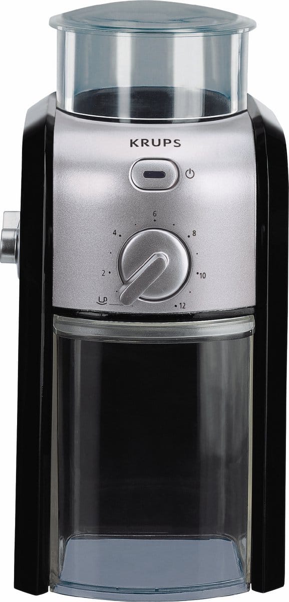 Krups GVX242 Koffiemolen - Zwart/Chroom