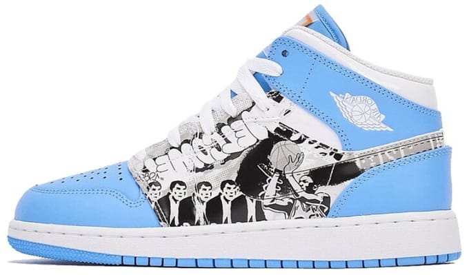 Air Jordan 1 Mid Sneaker School Game Winner (GS) - Maat 36