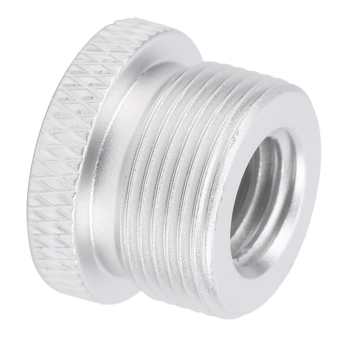 Microfoonstandaard Adapter 3/8 Inch Vrouwelijk naar 5/8 Inch Mannelijk Schroefdraad Adapter voor Microfoonstandaard white