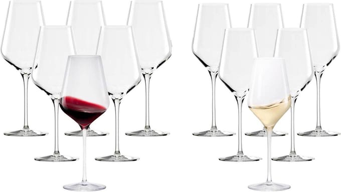 Weingläser QUATROPHIL Set van 12