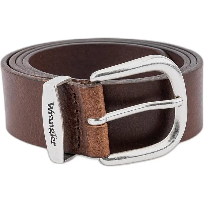 Wrangler Easy Riem Bruin 80 cm Man