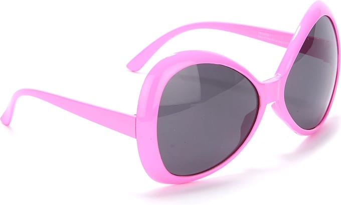 Vegaoo - Roze discobril voor volwassenen