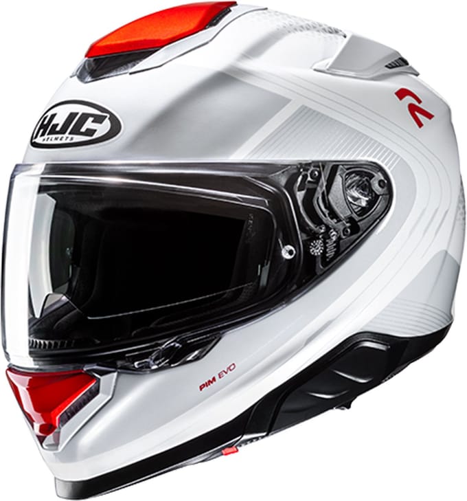 HJC RPHA 71 Frepe Wit Rood Integraalhelm - Helm