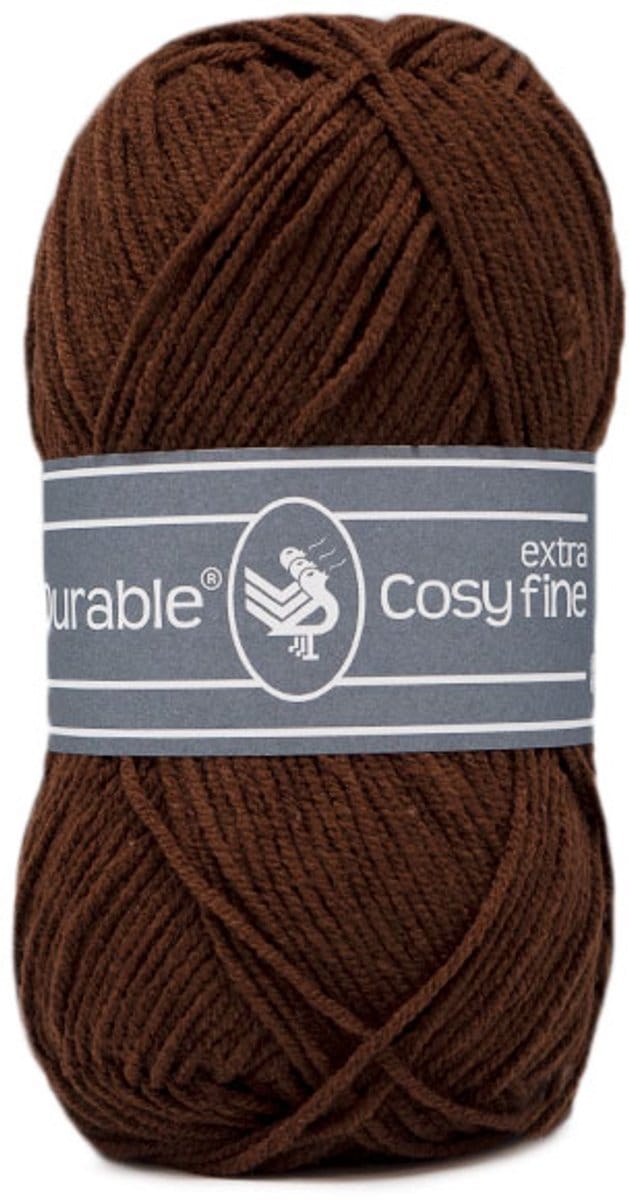 Durable Cosy Extra Fine - 385 Coffee