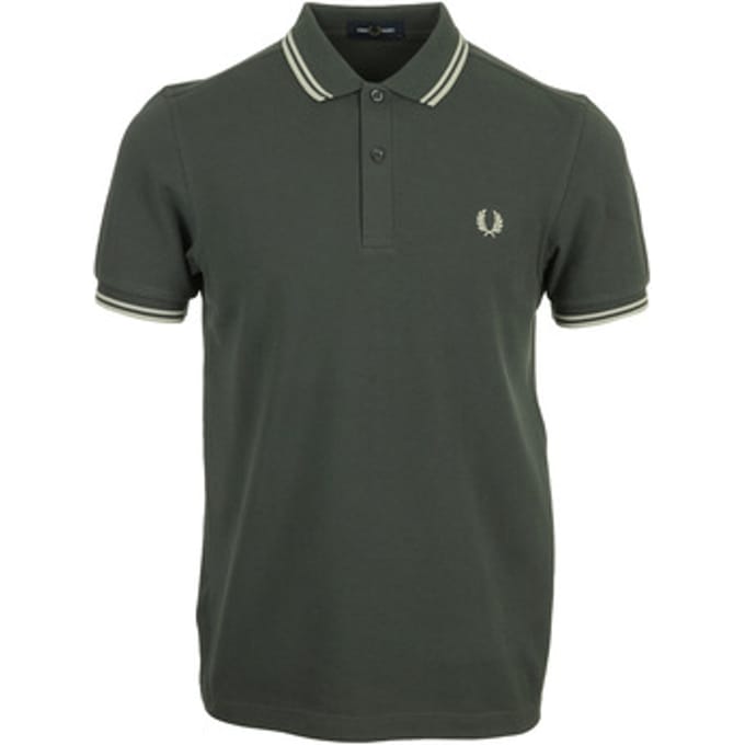 Fred Perry Polo M3600 Donkergroen U98 - Maat M - Heren