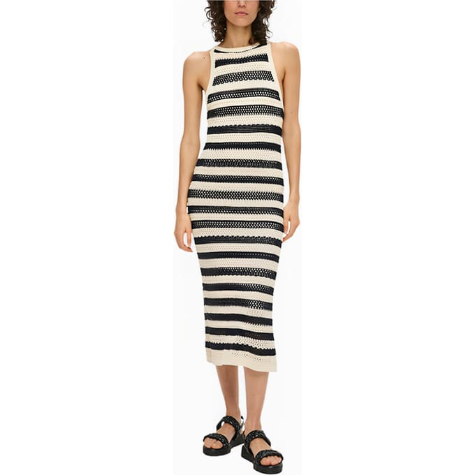 s.Oliver  Dresses Black Größe: 44 | Midikleider Outlet | Damen | Schwarz