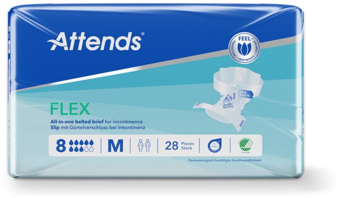 Attends Flex 8 maat M 75-105cm 28 Stuks