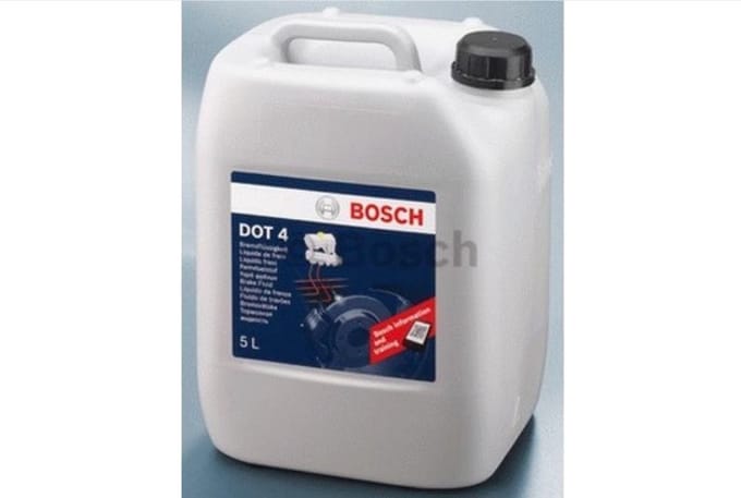Bosch Remvloeistof DOT 4  - 5 Liter