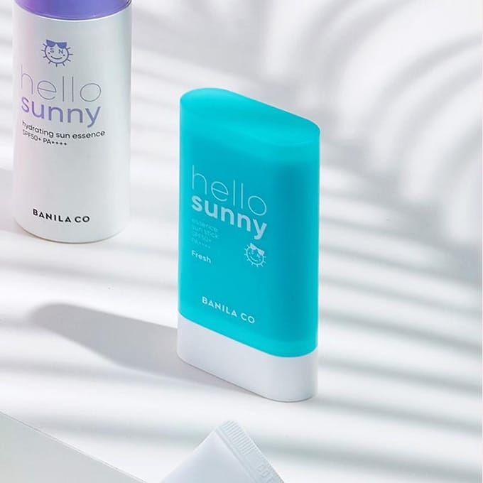 BANILA CO Hallo Sunny Essence Zonnestick SPF50+ PA++++ Vers 18,5 g 2PCS white
