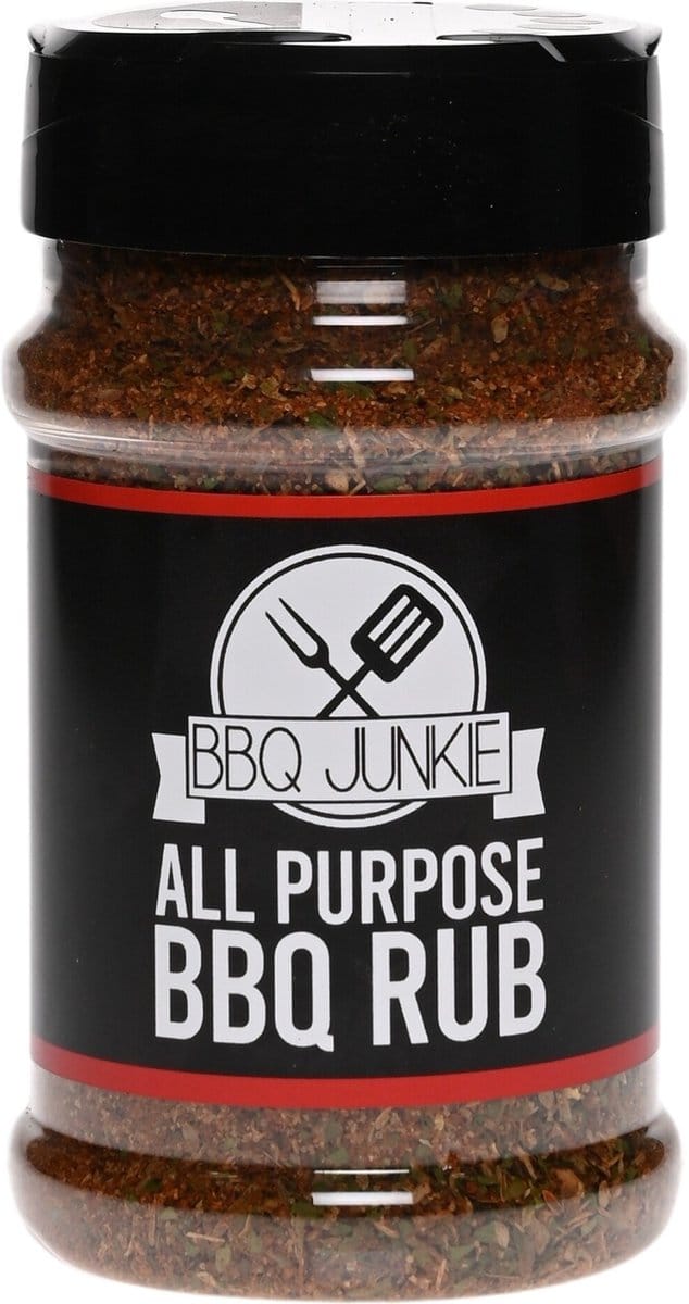 Van Beekum Specerijen - BBQ Junkie - All Purpose BBQ Rub - Strooibus 200 Gram