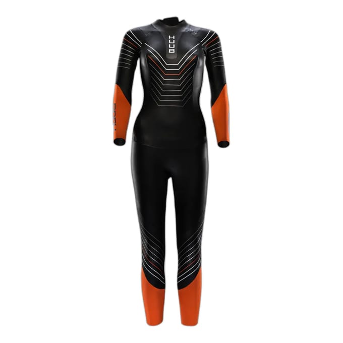 2025 Huub Dames Araya Wetsuit - Black / Orange