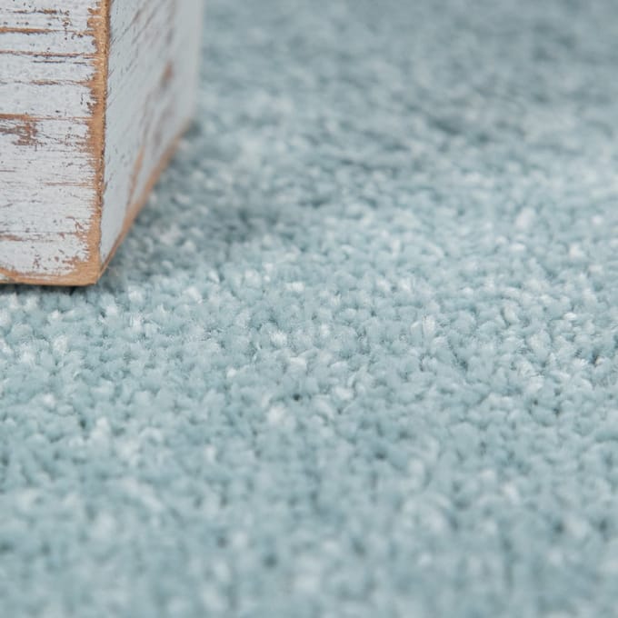 Woonkamertapijt Kurflor effen design modern en tijdloos 80 x 250 cm Rond 80 x 250 cm Rond turquoise