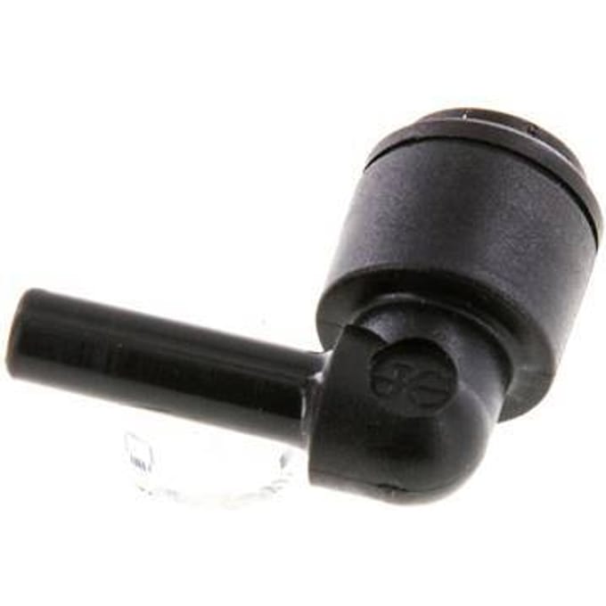 5mm x 5mm 90 graden L-verbinding POM Insteekfitting Plug NBR [2 Stuks]