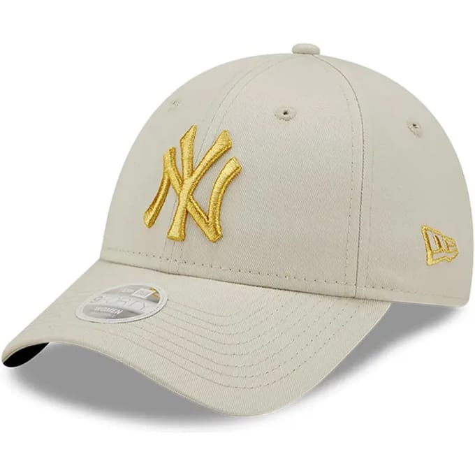 New Era 9fortyâ® Metallic Logo Dames Cap 60222491 - Kleur Grijs - Maat 1SIZE