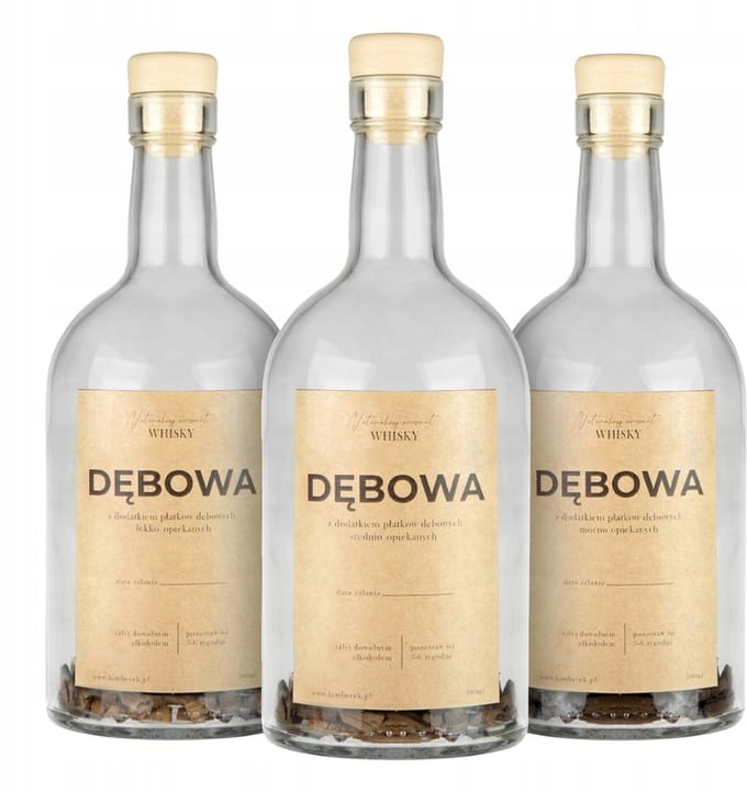 Bimberek Blanka - Flessen - 500ml - Eiken Chips - Whisky