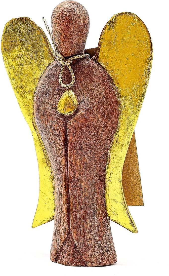 Hati-Hati Engel Beeldje - Bescherming - 15cm